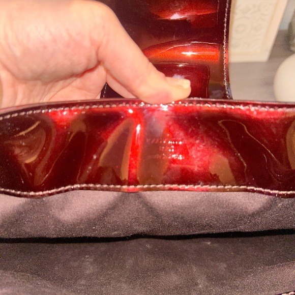 SOLD LOUIS VUITTON Amarante Monogram Vernis Melrose Avenue Bag - Picture 12 of 16
